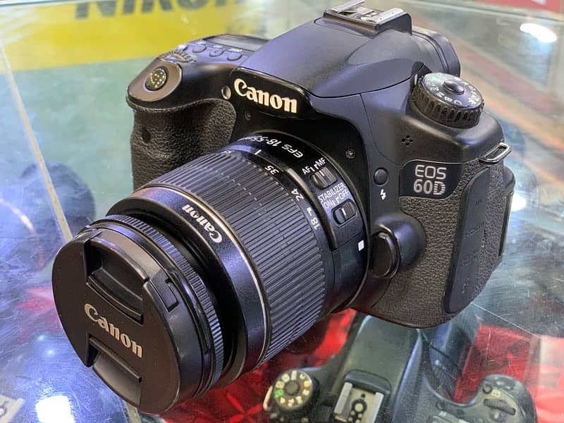 Dslr camera canon 60d with kit lens contact 03212306356 1