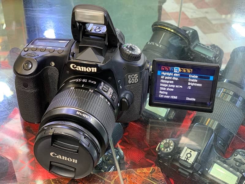 Dslr camera canon 60d with kit lens contact 03212306356 2