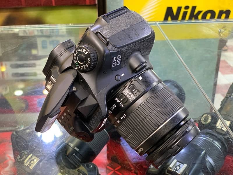 Dslr camera canon 60d with kit lens contact 03212306356 3