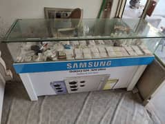 Mobile Display Counter 12MM Glass