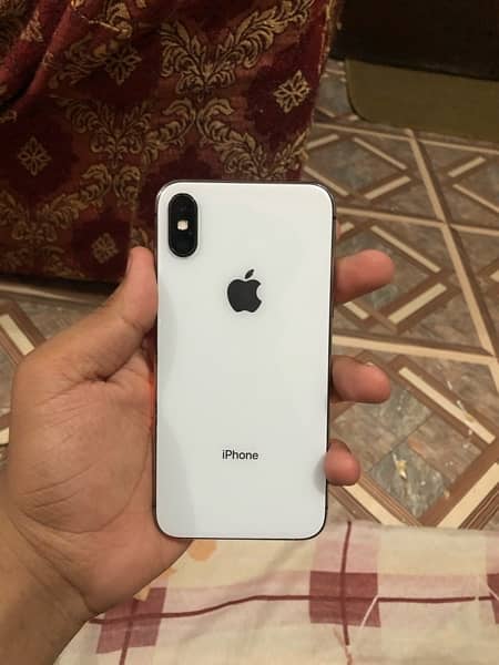 iPhone X jv pta approved 256gb only back glass Chang ha 1