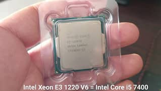 Intel Xeon E3 1220 V6 7Th Gen