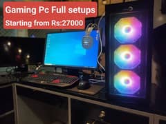 Gaming Pc Full setups