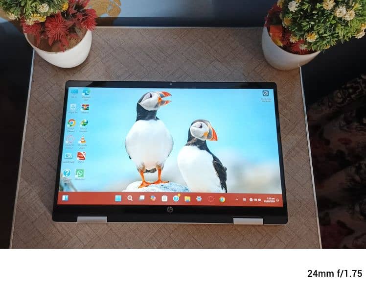 hp pavilion x360 2in1 laptop 14-ek1xxx touch screen rotate 0