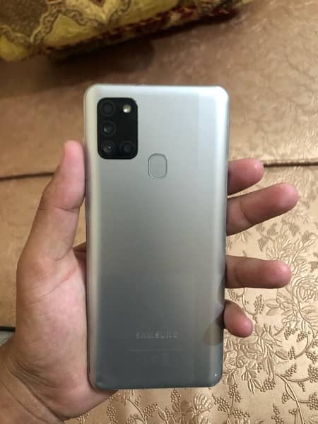 Sumsung galaxy A21s for sell 6/128 with complete box and charger 4