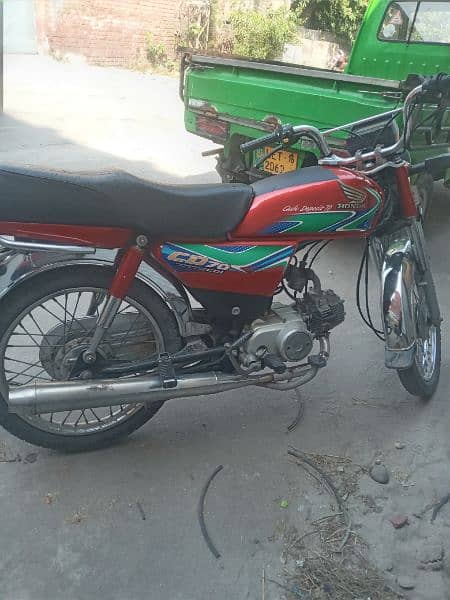 honda cd 70 18 model all okay working condition 2