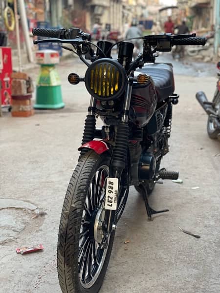 Honda Cg 125 Modified Cafe racer 0