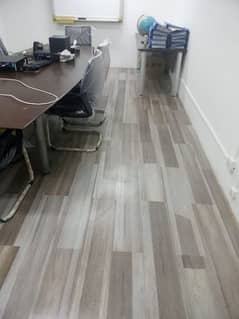 Pvc Vinyl Floor Laminated Wooden Floor.