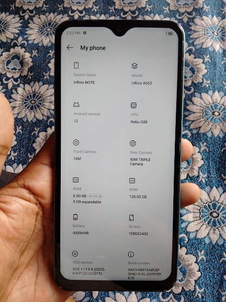 Infinix note 11 (6/128) 5