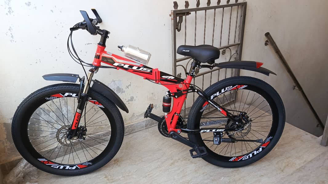 Plus GTR 26'' 5 Year Warranty - Folding Moutain & Road Bicycle 13