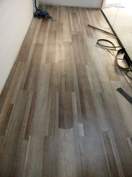 Pvc Vinyl Floor/ Wooden laminated Floor/ Office Wallpapers 2