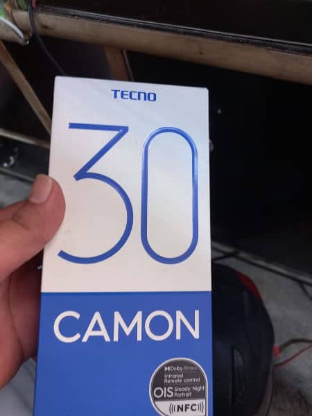 tecno camon 30 12gb 256gb box open only 1