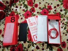 OnePlus 8 pro 5g 12/256gb dual sim with box  imported from Uae