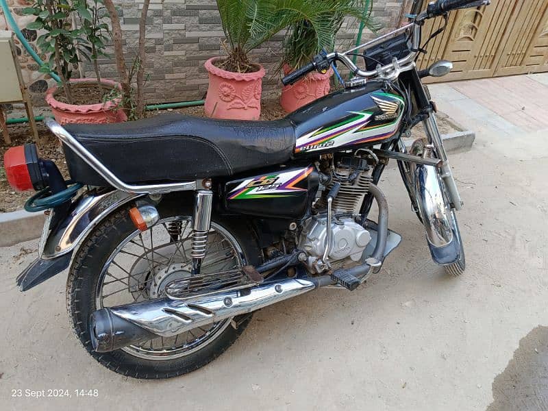 Honda CG125 Black Colour Excellent Condition 12