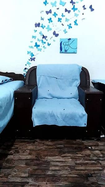 bed,sofa,safe (Elsa and ana ) Kids room items 2