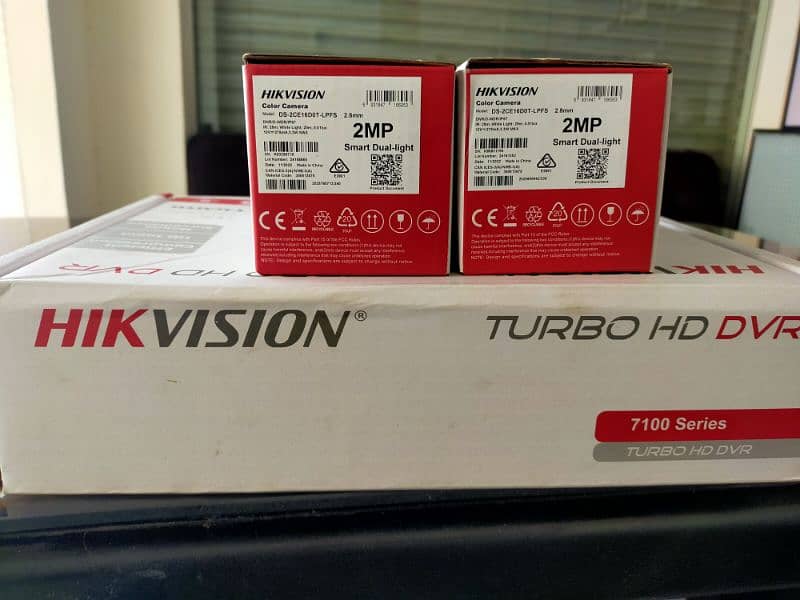 2 camara HIKVISION 1 DVR HIKVISION 1