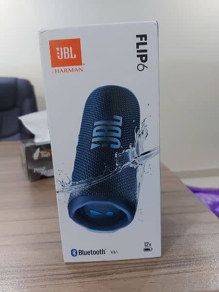 JBL Flip 6 Bluetooth Speaker 0