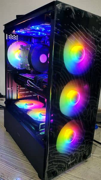 rgb gaming pc core i7 with amd 6700xt 12gb re4 pubg gta 5 latest games 2