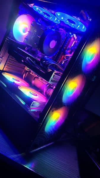 rgb gaming pc core i7 with amd 6700xt 12gb re4 pubg gta 5 latest games 7