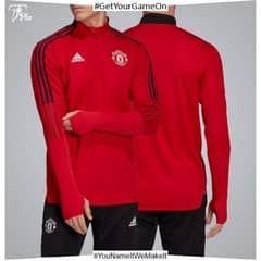 Manchester United training drill top - Red 0