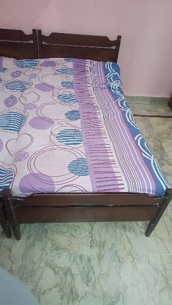 2pc Single bad with Spring Mattress 5