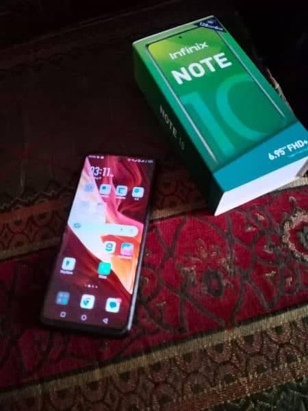 Infinix note 10 6gb 128gb urgent sale only cal 1