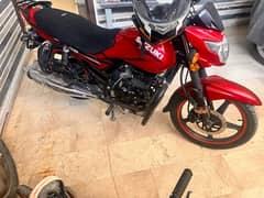 GR 150 2022 model one lac extra saman in a bike