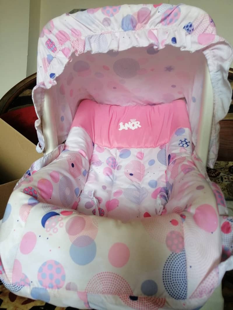 Baby carry cot just 2 days used. . . . just like new 2