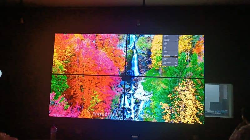 2x2 Video Wall Complete Solution 4k Display With 4k Controller New 4