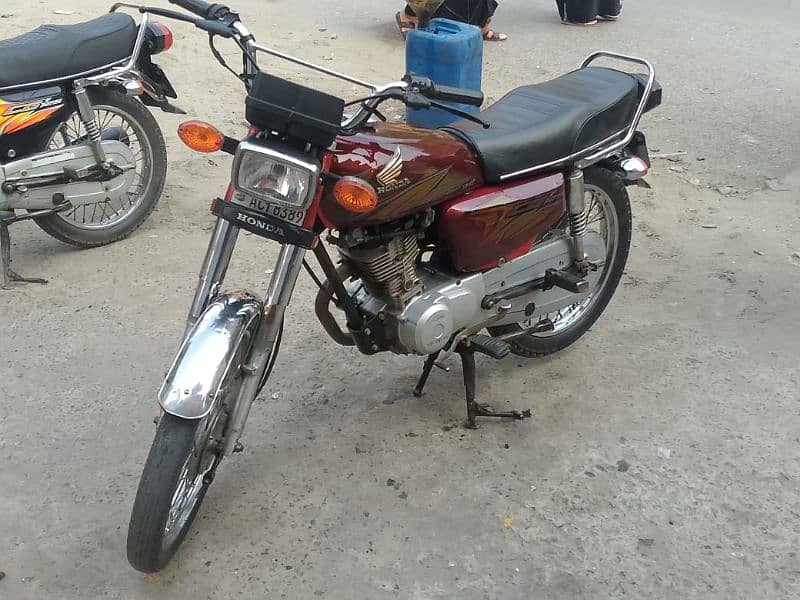 honda 125 2021 model all ok bike no any work 0