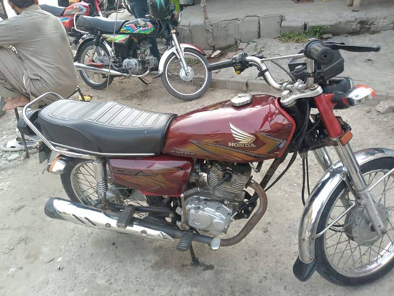 honda 125 2021 model all ok bike no any work 1