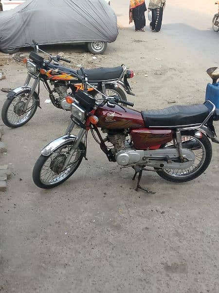 honda 125 2021 model all ok bike no any work 2