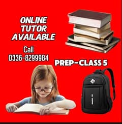 online tuition from KG - Class 5