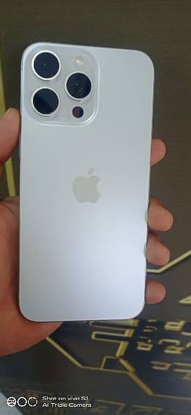 iPhone 15 Pro Max 256 jv White titanium 5