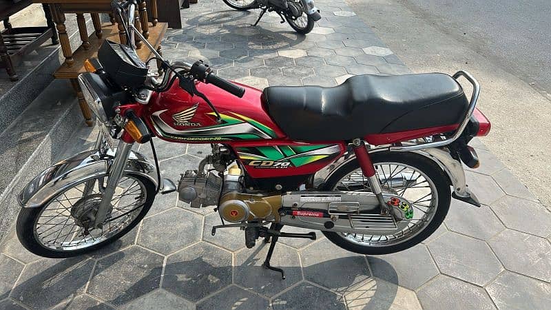 Honda CD 70 2022 RWP NUMBER 1