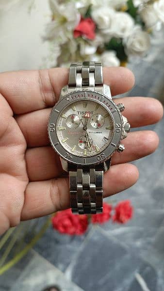 Tissot Seaster Swiss Chronograph Watch 0