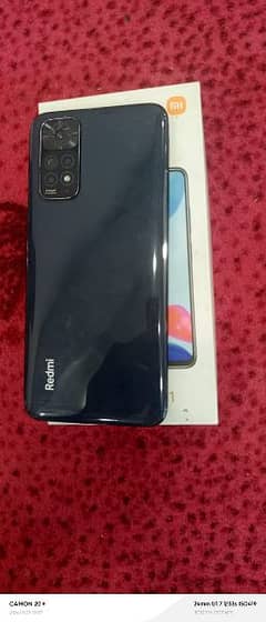 redmi note 11 6/128 condition 10 by 9 full box