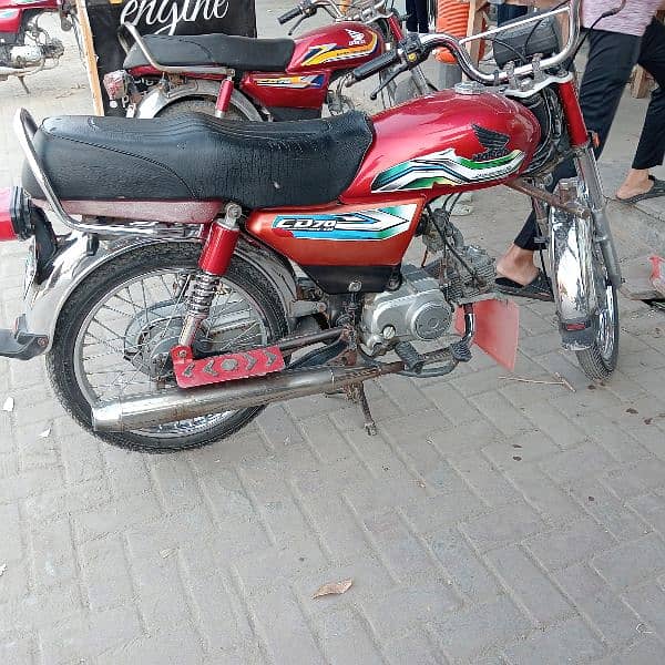 Honda CD 70 2019 model 2