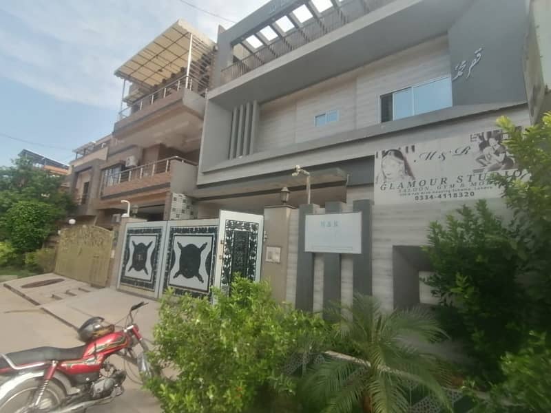 Triple Storey 10 Marla House For Sale In Pak Arab Society Phase 1 - Block B Lahore 2