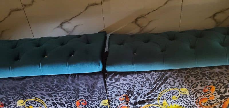 single posish 2 beds  with mattress god condition 2