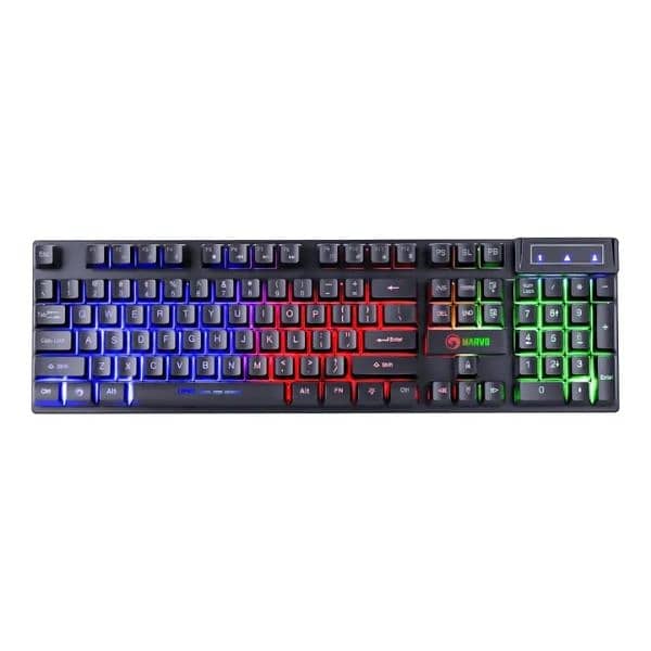 Gaming keyboard Mouse Headset Mousepad - Marvo 4-in-1 Gaming Combo 2