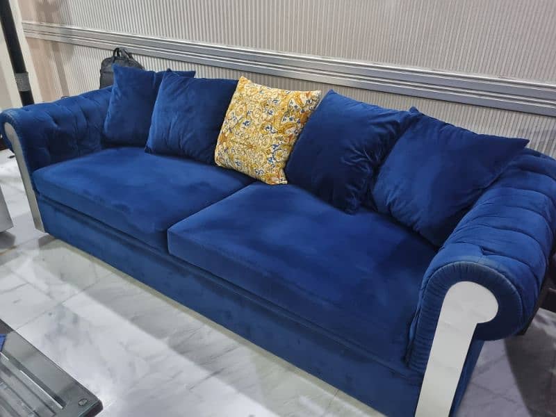 3 + 3 + 2  / sofa set / Living room sofa / Versace sofa set 1