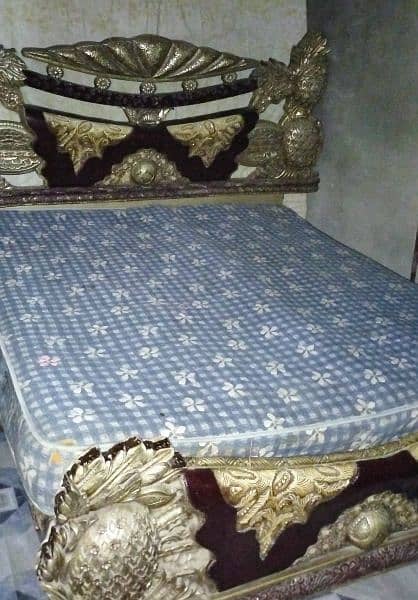 bedset/double bed/wooden bed/side table/dressing table 3