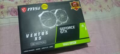 GTX 1660 Super msi ventus