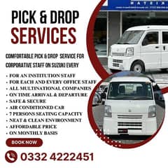 Pick and drop service available