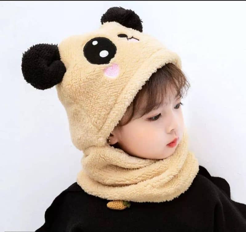 kid's wool cap,neck warmer 1