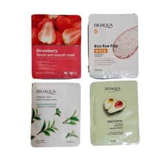 Face Sheet Masks pack of 4 with Home Delivery