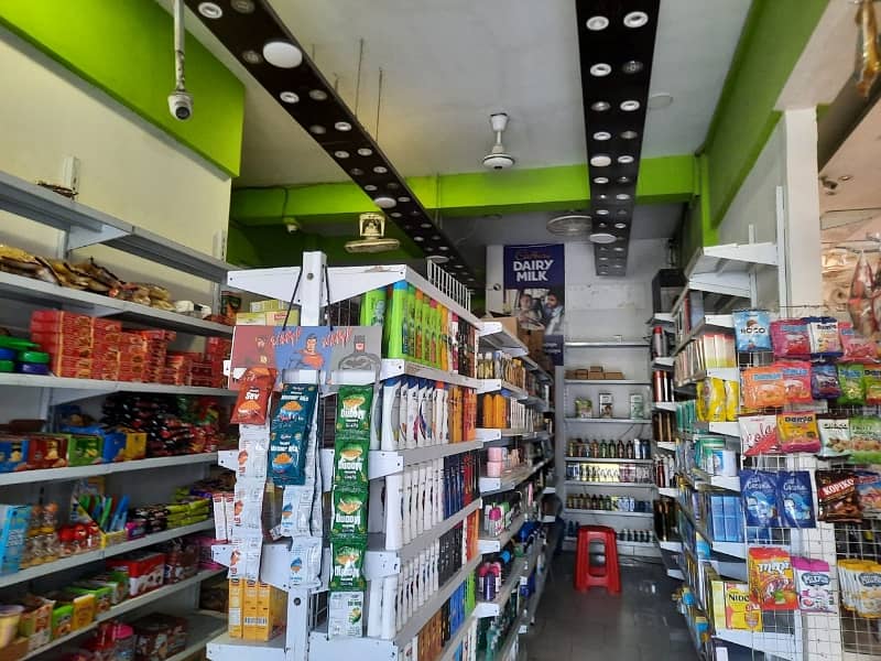 Chance deal Fully equipped running super store available for rent in Khalid commercial Dha phase 7 ext 5