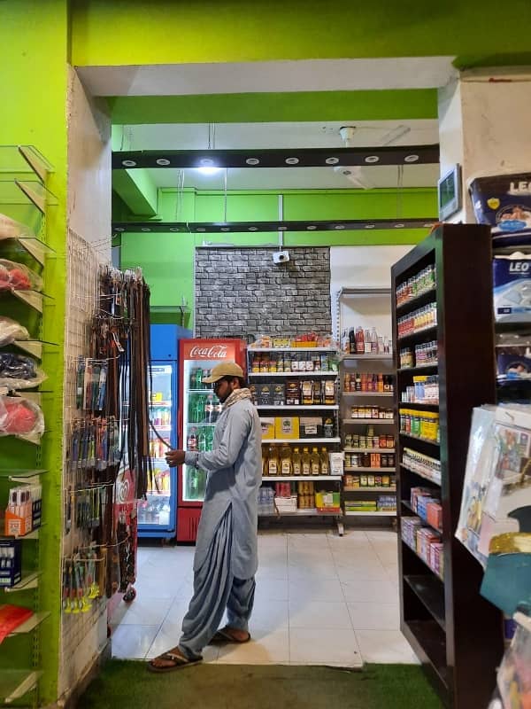 Chance deal Fully equipped running super store available for rent in Khalid commercial Dha phase 7 ext 7