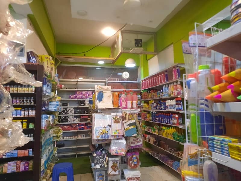 Chance deal Fully equipped running super store available for rent in Khalid commercial Dha phase 7 ext 9